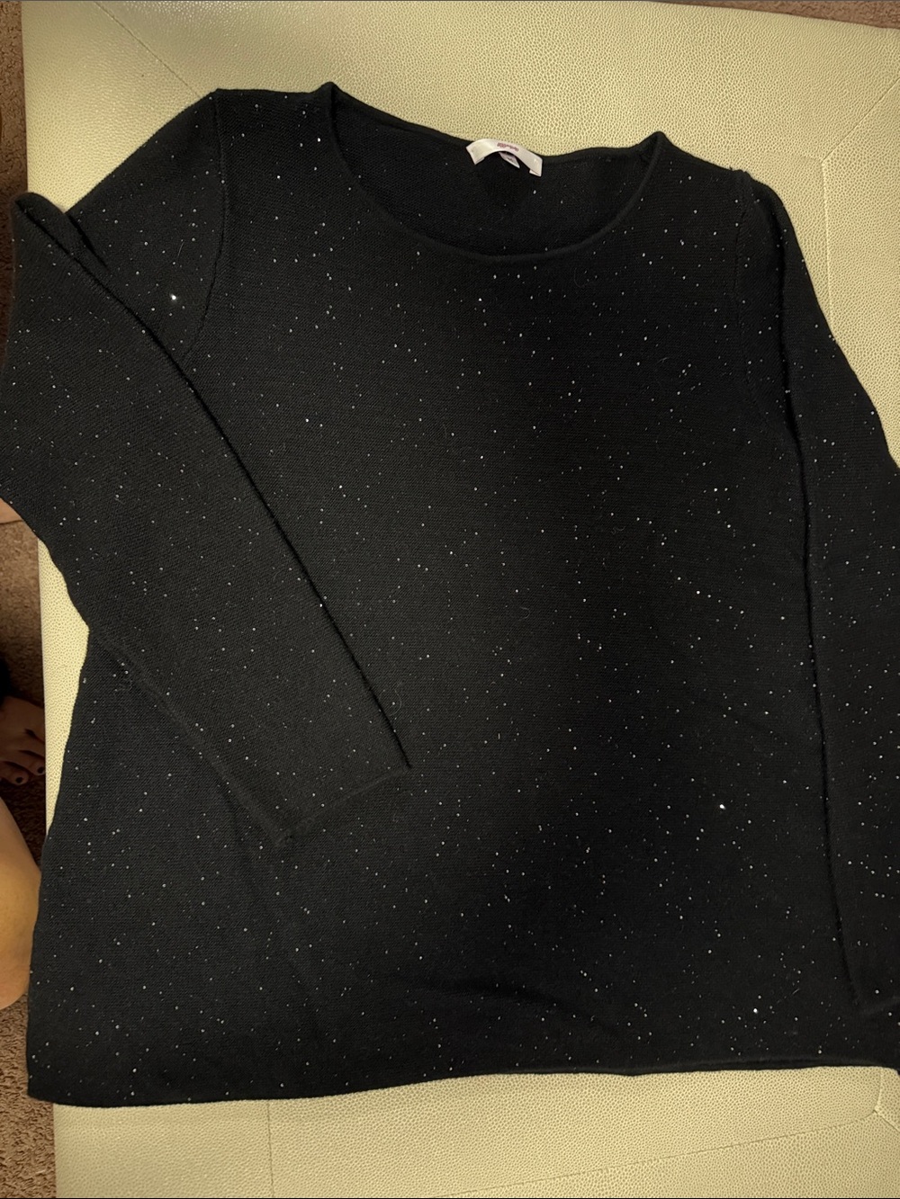 Black Sparkle  Women’s Sweater